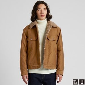 Uniqlo Pile Lined Trucker Jacket
